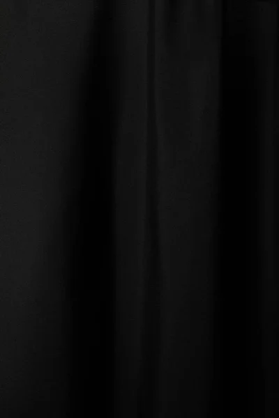 Чорний Який Текстурований Тканинний Фон — стокове фото