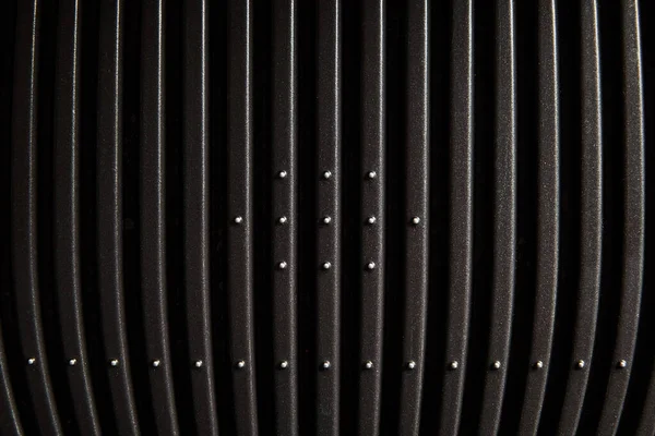 Black Electric Grill Grate Textured Background — Stock Photo, Image