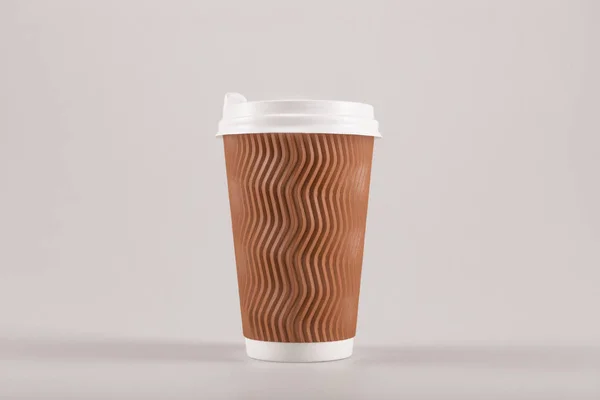 Disposable coffee cup — Stock Photo