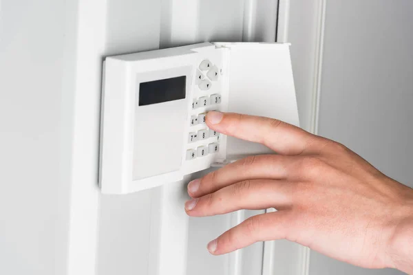 Home security alarm — Stock Photo