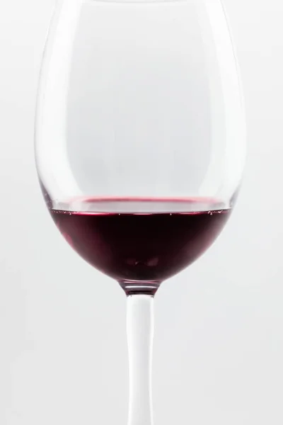 Vin rouge en verre — Photo de stock