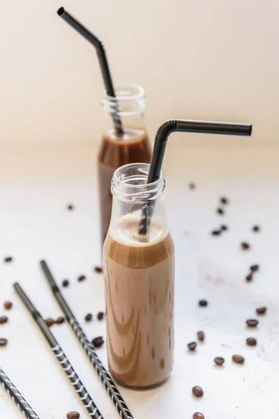 Cold coffee cocktails — Stock Photo