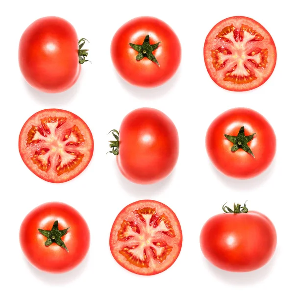 Composition of fresh tomatoes — Stock Photo