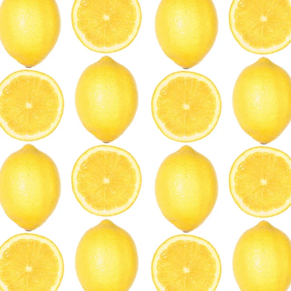 Patters made of fresh lemons — Stock Photo