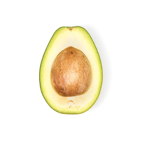 Metà di avocado fresco con semi — Foto stock