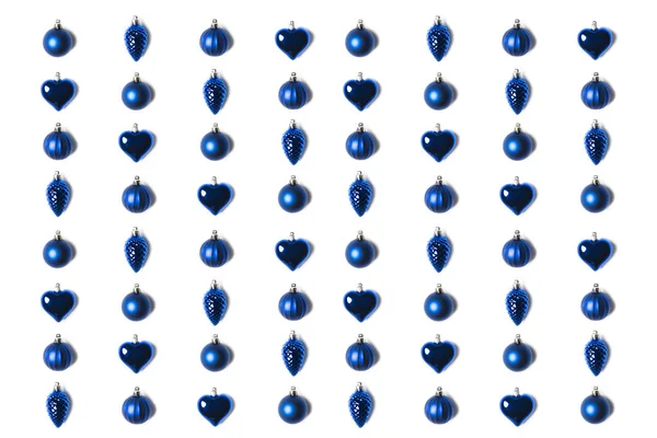 Various arranged christmas toys — Stock Photo