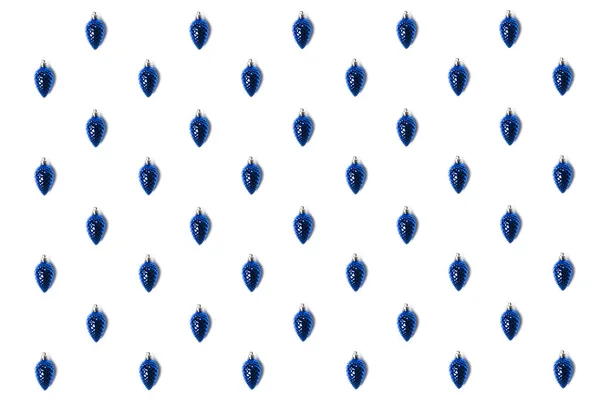 Cones de pinheiro Natal brinquedos — Fotografia de Stock