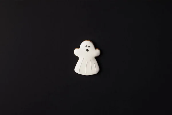 Galleta fantasma de Halloween - foto de stock