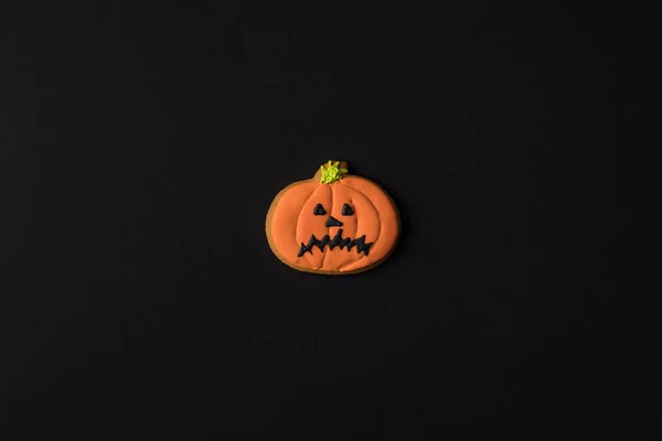 Galleta de calabaza de Halloween - foto de stock