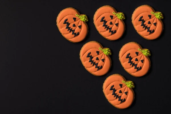 Хеллоуїн гарбуз печиво — стокове фото