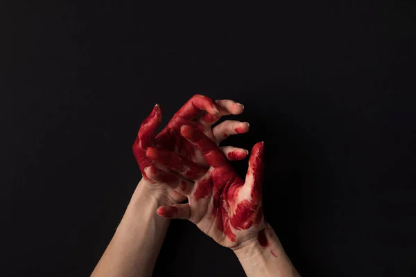 Bloody hands — Stock Photo