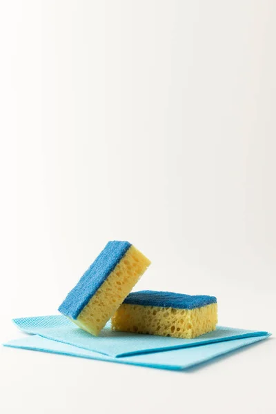 Sponges and rags — Stock Photo