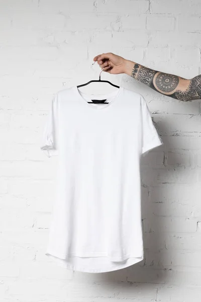 T-shirt blanc — Photo de stock