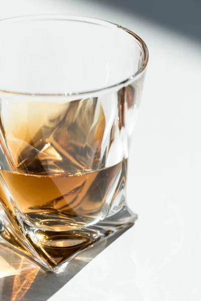 Bourbon en vidrio — Stock Photo