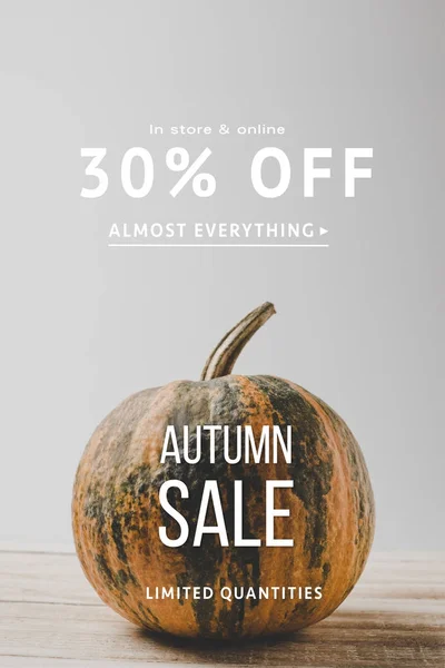 Autumn sale concept — Stock Photo