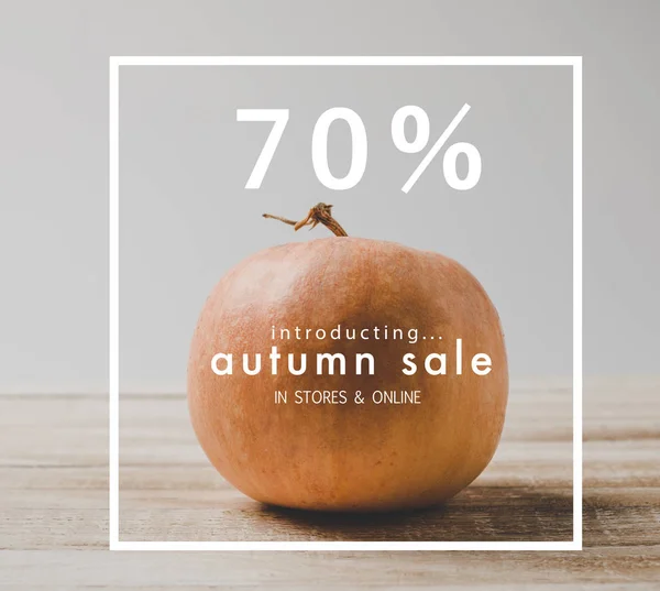 Autumn sale concept — Stock Photo