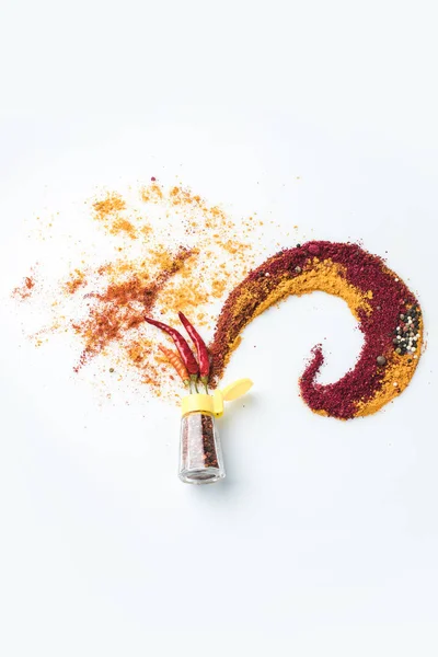 Assorted spices composition — Stock Photo