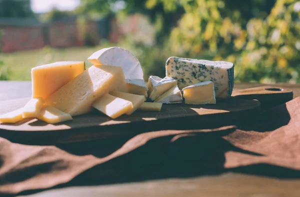 Cheese types — Stock Photo