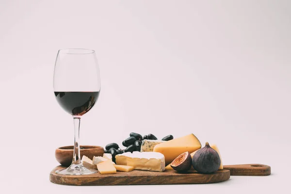Wine snacks — Stock Photo