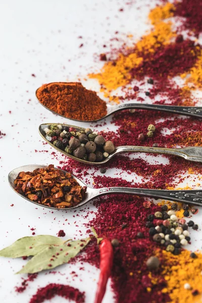 Beautiful spices composition — Stock Photo