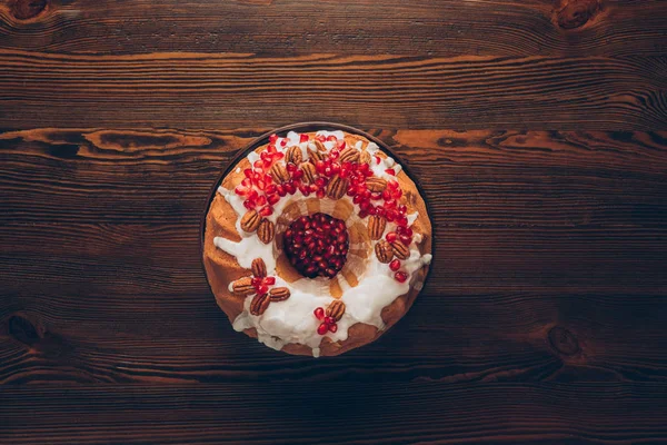 Torta di Natale fatta in casa — Foto stock