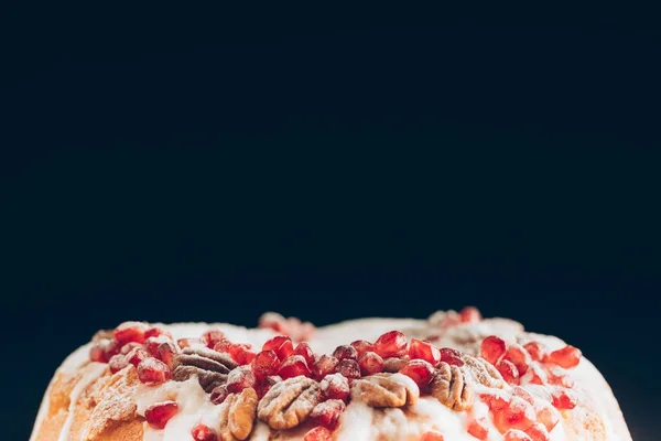 Traditional christmas cake — Stock Photo