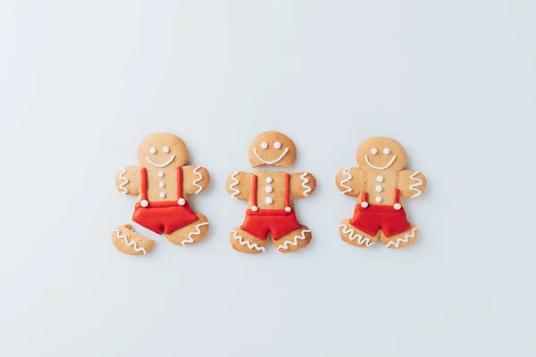 Sweet gingerbread men — Stock Photo