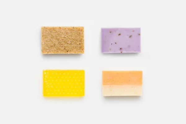 Various handcrafted soap — Stock Photo