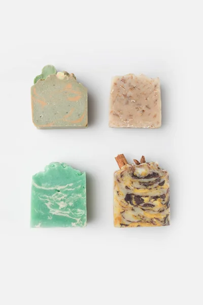 Various handcrafted soap — Stock Photo