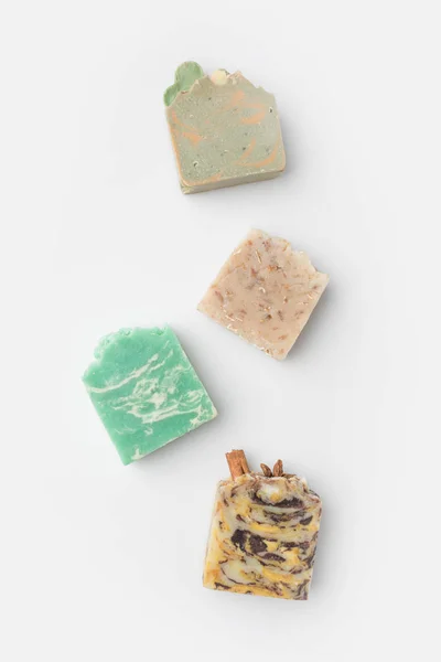 Various handcrafted soap — Stock Photo