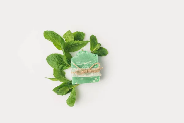 Mint soap — Stock Photo