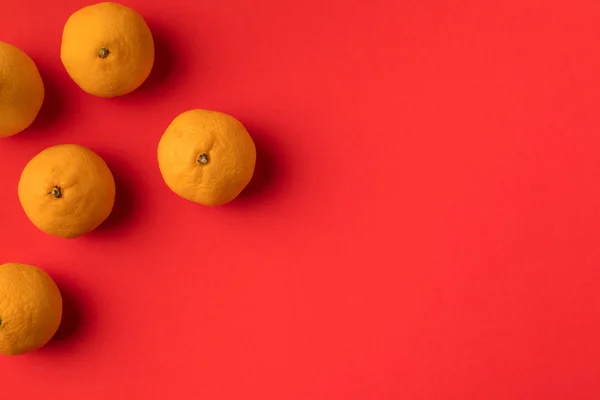 Mandarinas frescas maduras - foto de stock