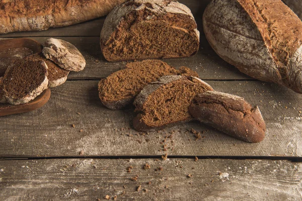 Fresh homemade bread — Stock Photo