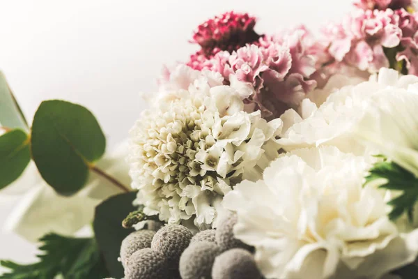 Close up view of beautiful bridal bouquet — Stock Photo