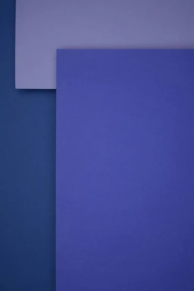 Beau fond de papier géométrique bleu et violet — Photo de stock