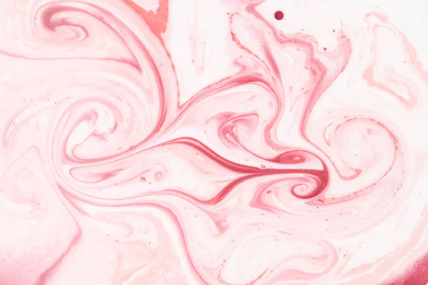 Gros plan de fond clair abstrait avec peinture rose — Photo de stock
