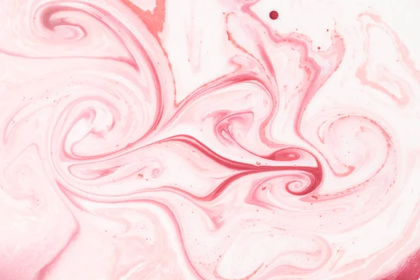 Primo piano di sfondo luce astratta con vernice rosa — Stock Photo