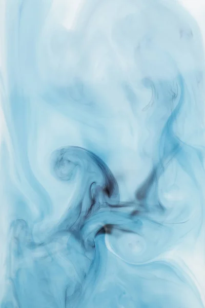 Fondo azul abstracto con salpicaduras de pintura - foto de stock