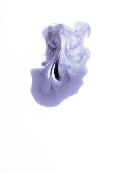 Salpicadura púrpura abstracta aislada sobre fondo blanco - foto de stock