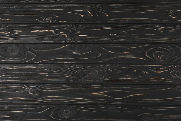 Image plein cadre de la surface en bois rugueuse sombre — Photo de stock
