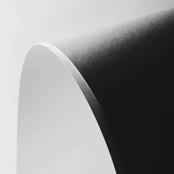 Vista de primer plano del fondo de papel gris abstracto decorativo - foto de stock