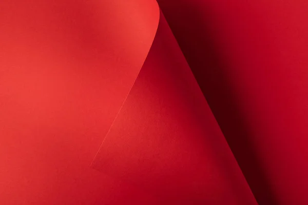 Belo criativo vermelho brilhante papel abstrato fundo — Fotografia de Stock