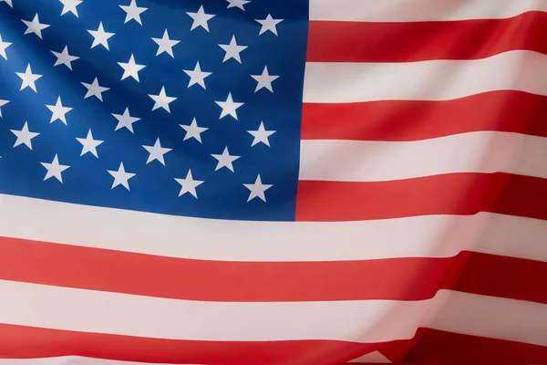 Полное рамочное изображение сша американского флага — стоковое фото