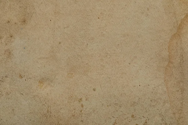 Top view of vintage dirty beige paper texture with copy space — Stock Photo