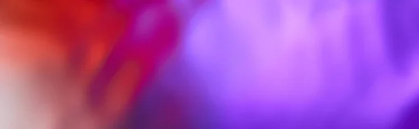 Panoramic shot of abstract purple and red color texture from mixed water — Stock Photo