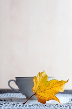 Sıcak Sonbahar kahve