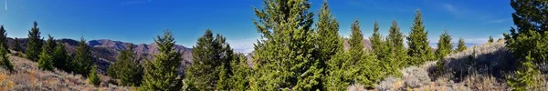 Landschaftsansichten Von Tooele Vom Oquirrh Gebirge Beim Wandern Und Rucksackwandern — Stockfoto
