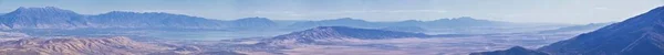 Wasatch Front Paisagens Montanha Rochosa Oquirrh Vista Para Lago Utah — Fotografia de Stock