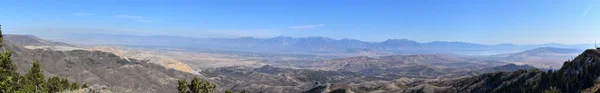 Moab Panorama Názory Colorado River Highway 128 Utahu Kolem Hal — Stock fotografie