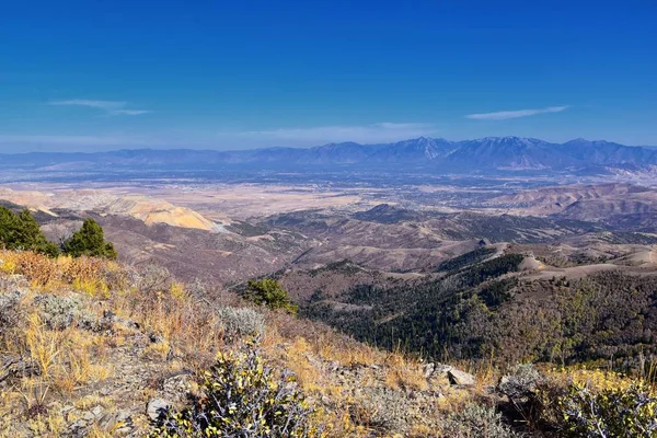 Moab Panorama Views Colorado River Highway 128 Utah Hal Und — Stockfoto